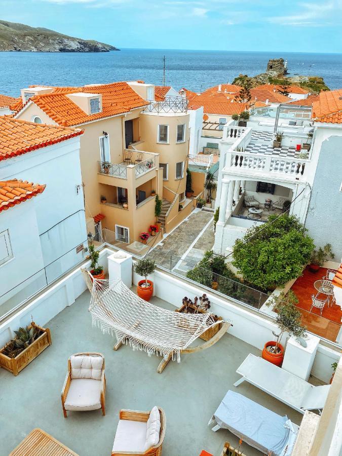 Castel Abaso Boutique Apartments By Explore Andros Экстерьер фото